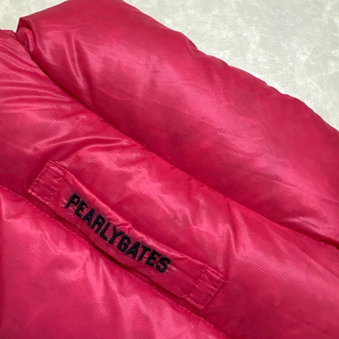 パーリーゲイツ★撥水★袖着脱可能★ダウンジャケット【レディース サイズ0（S）】