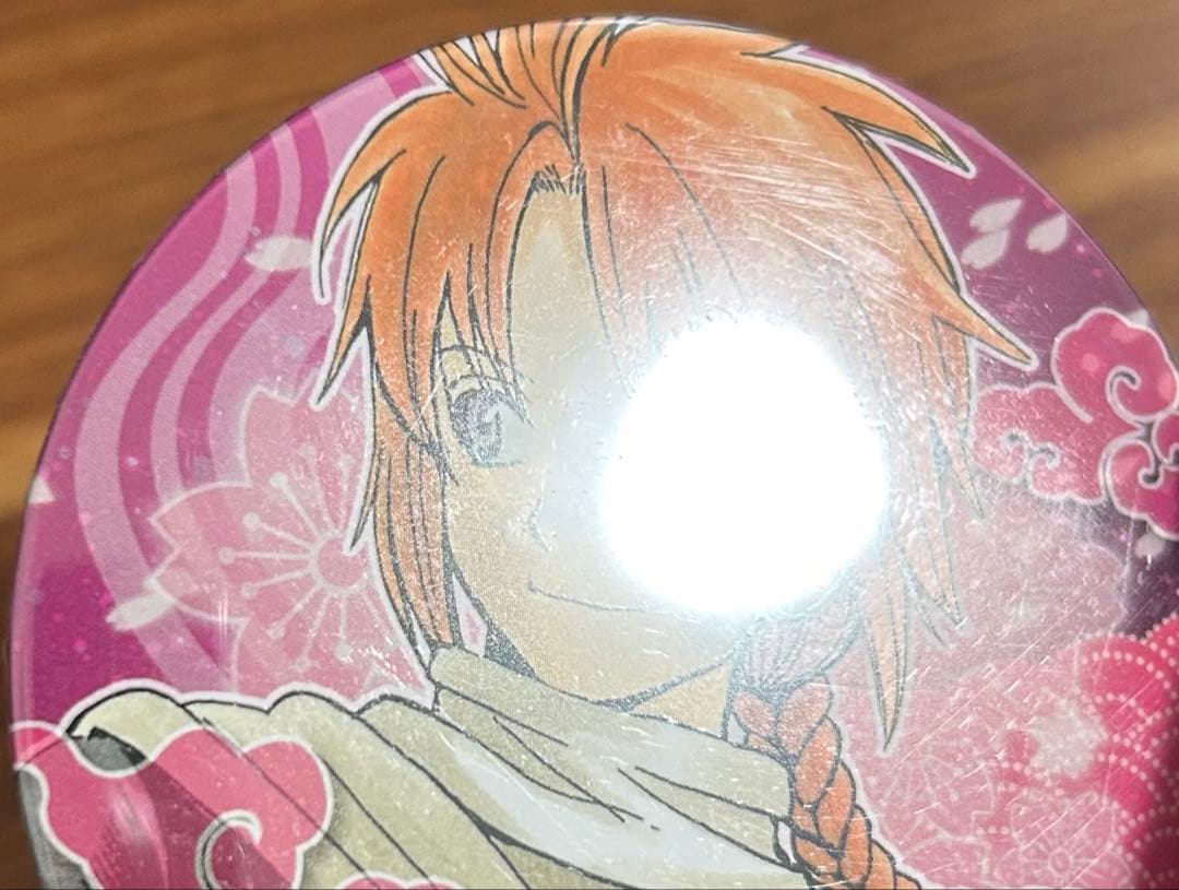 銀魂　神威　コレクション缶バッジ　原作　WJ50周年