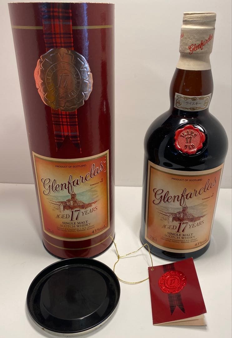 Glenfarclas グレンファークラス17年 シングルモルト 旧ラベル