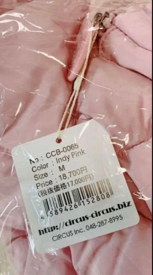サーカスサーカス　circus circus キャリーバッグ　ピンク　Mサイズ