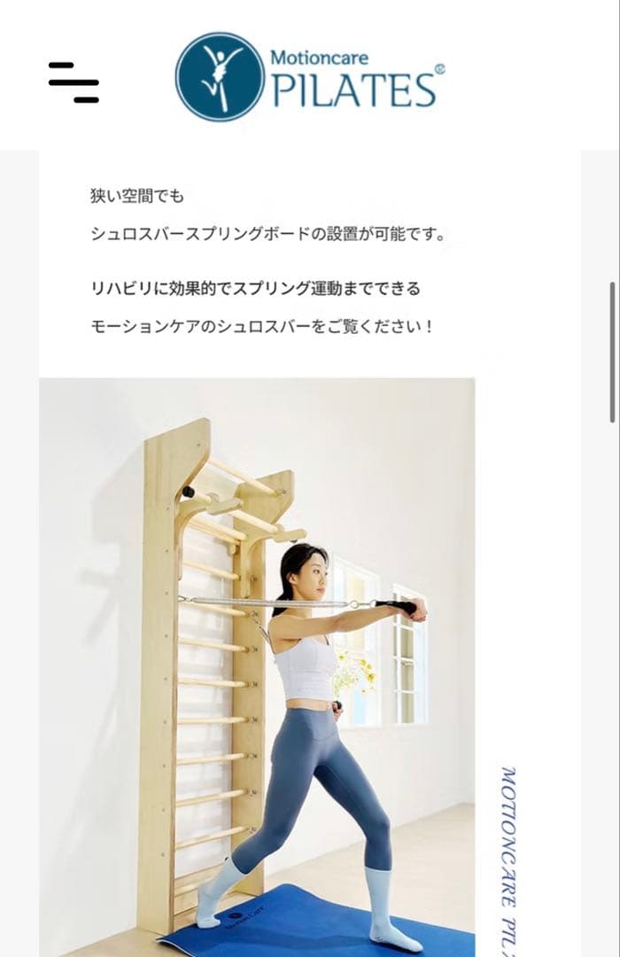 シュロスバー・スプリングボード　ピラティス用【motioncare社】