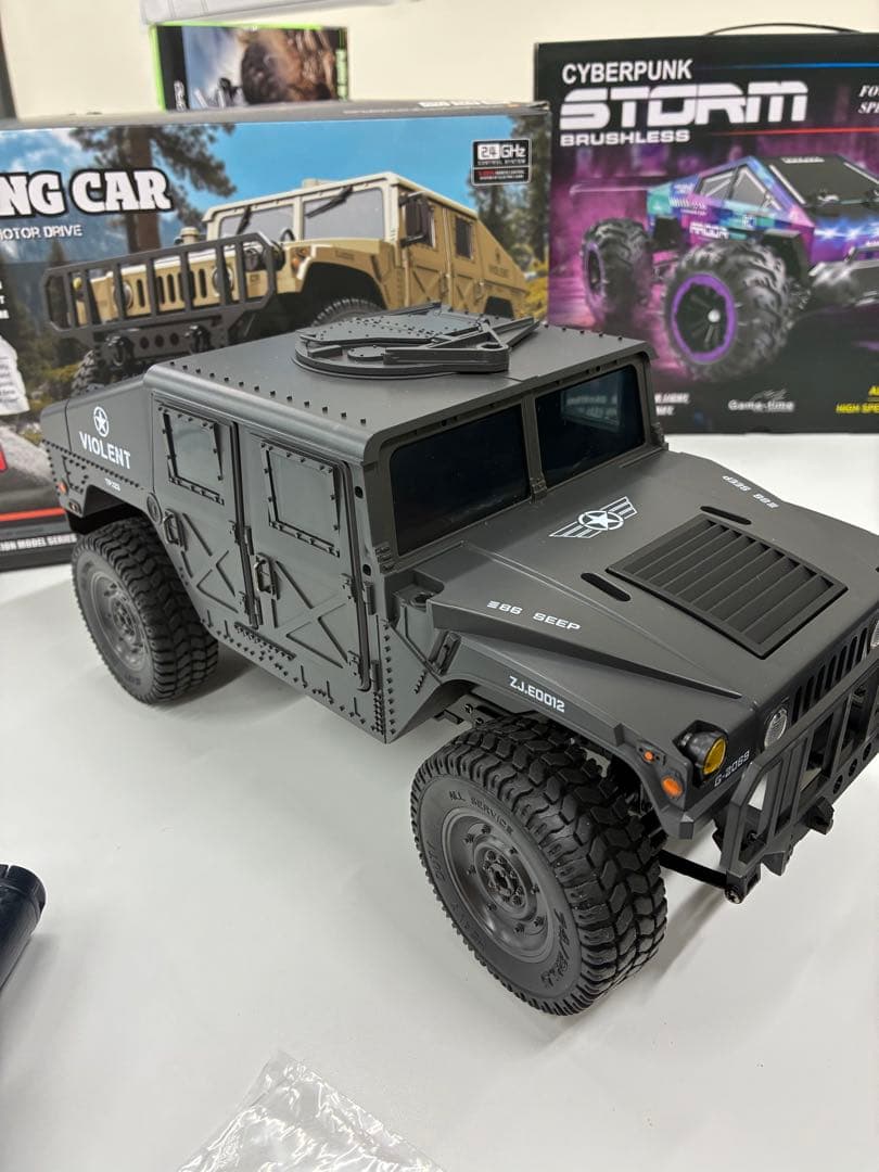 戦車 大型 ラジコン オフロード ミリタリー RCかー 人気 34cm 4WD