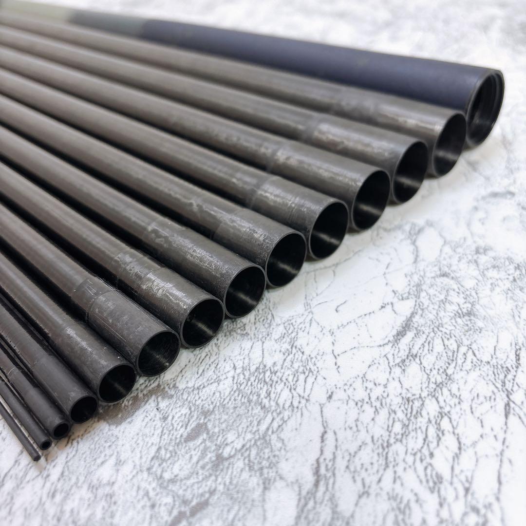 シマノαZOOM 天平 DX 硬調 53 61 2本セット 渓流竿 振り出し竿