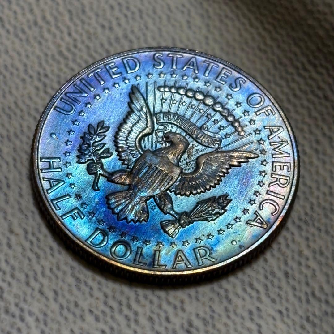 アメリカ 1965年　ケネディハーフ銀貨