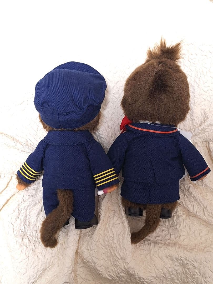 モンチッチ　新千歳空港限定　機長モンチッチ　CAモンチッチ　パイロット　セット