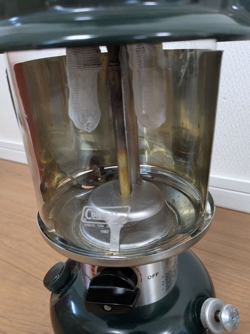 【訳あり】コールマン　ガソリンランタン290＆286　ランタン2個セット