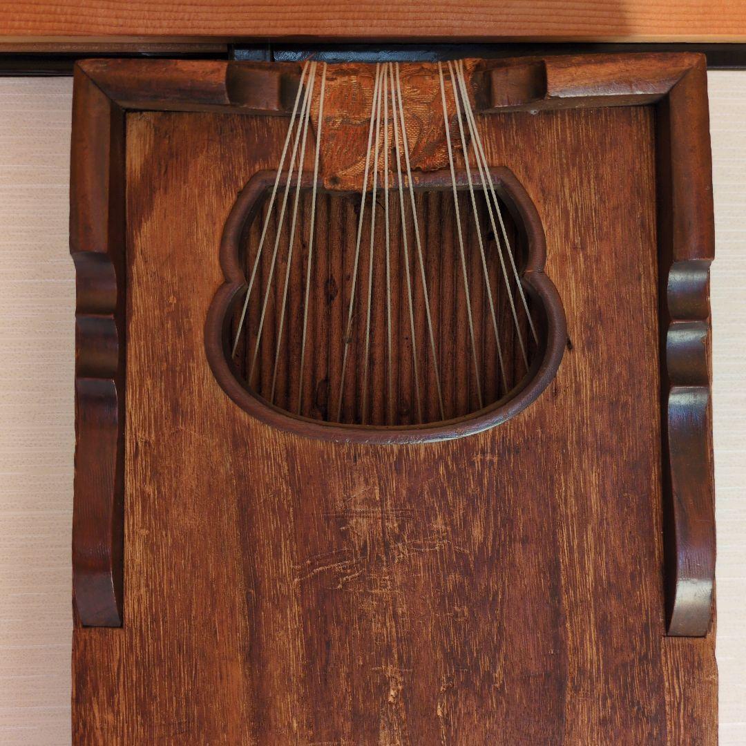 ②最終値下げ 超特価セール★生田流 師範代使用品★十三絃 お琴 箏 琴 和楽器