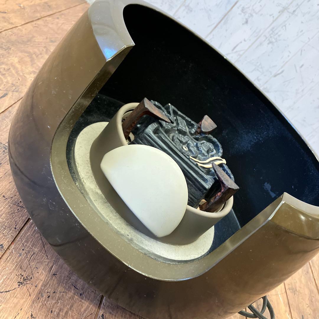 昭和レトロ 茶道具 風炉 風炉窯 風炉型 面取風炉 火鉢 電気火鉢 電熱器 茶釜