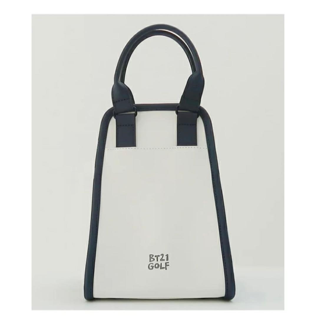 【BT21 Golf 公式グッズ】ミニ トートバッグ とボールポーチセット