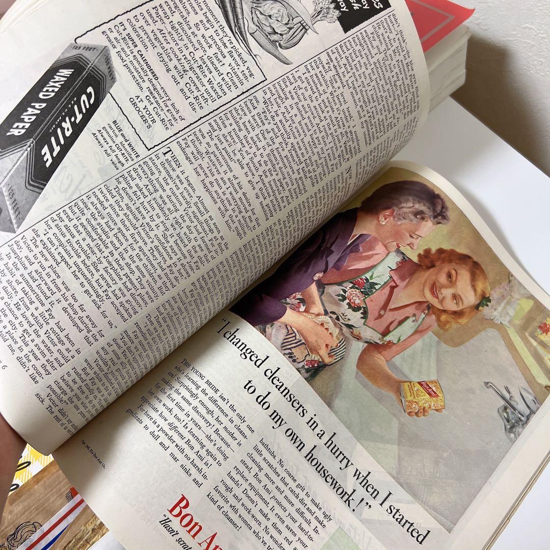 紙モノ コラージュ 1897年 シアーズ 復刻版 マルシェ袋 ジャンクジャーナル