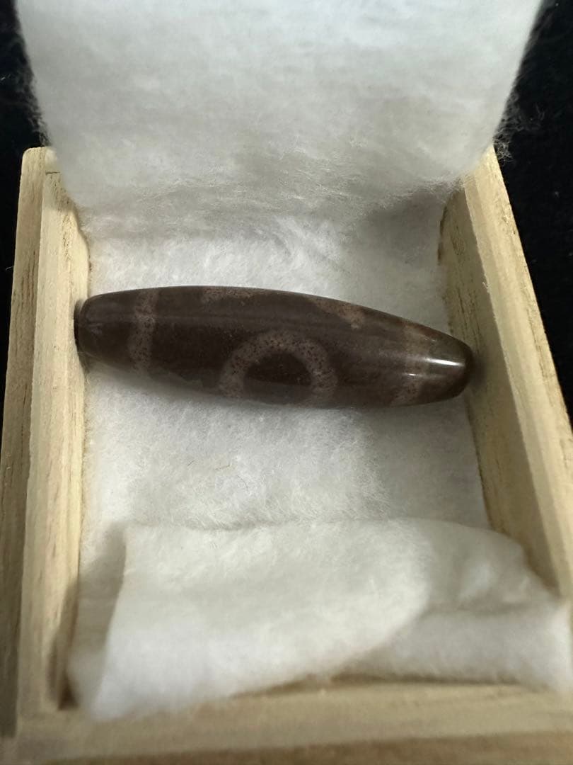 紅朱砂　天地天珠