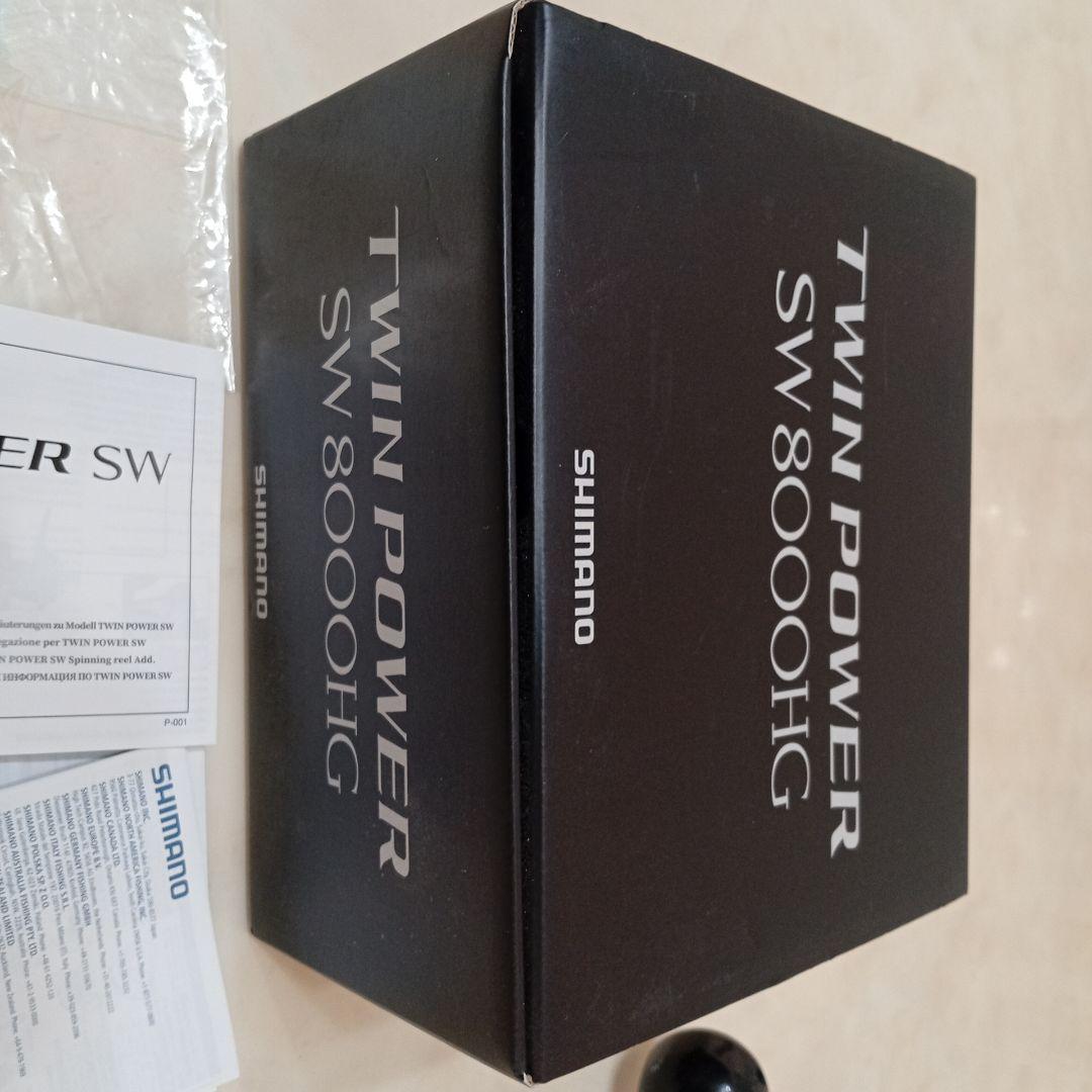 21TWIN POWER SW8000HGスピニングリール