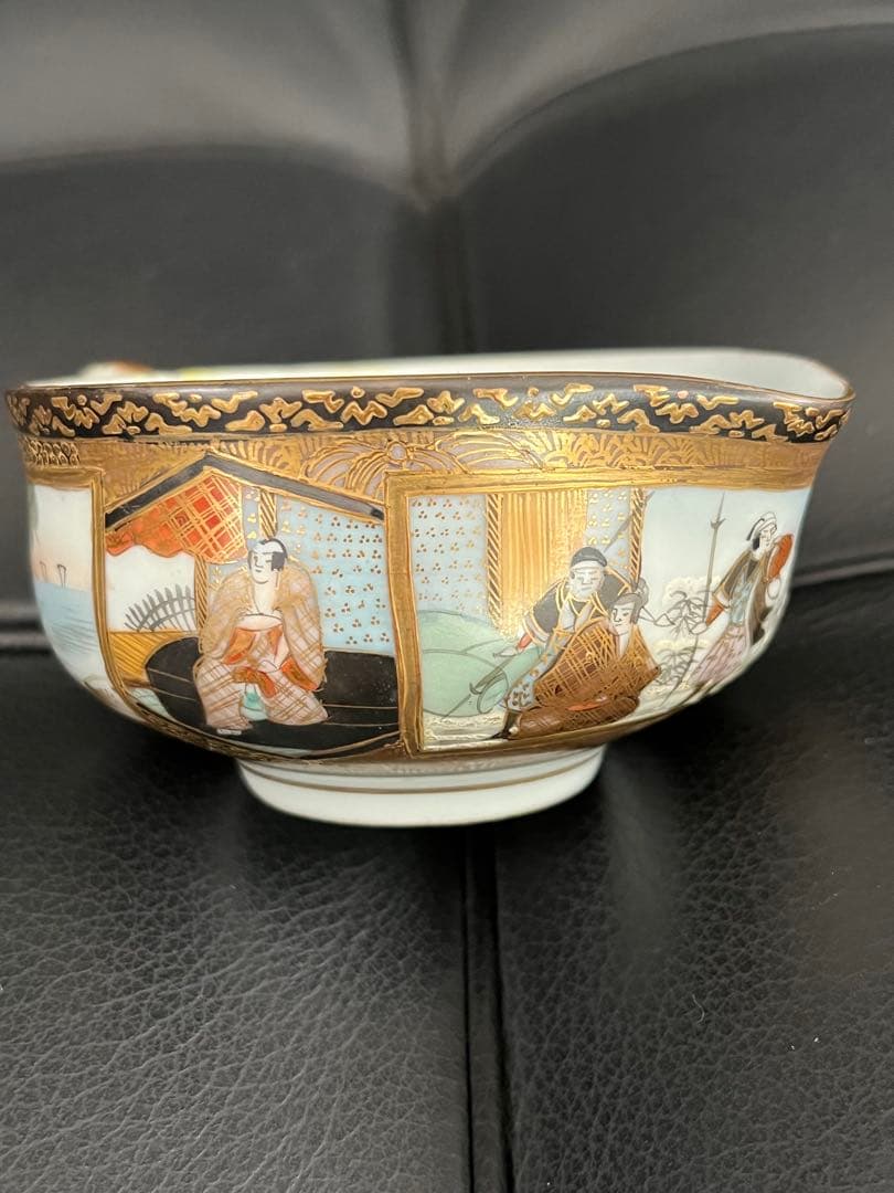 古九谷『龍山造』 赤穂四十七士・茶道具揃え