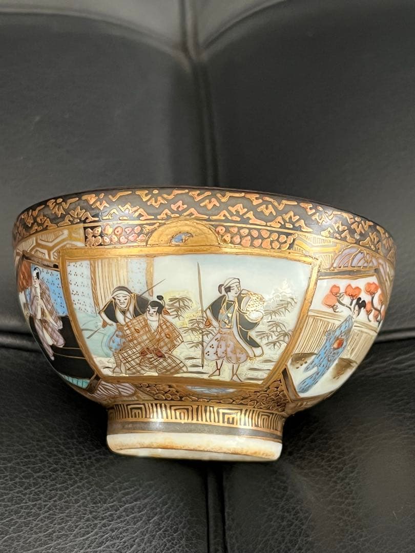 古九谷『龍山造』 赤穂四十七士・茶道具揃え