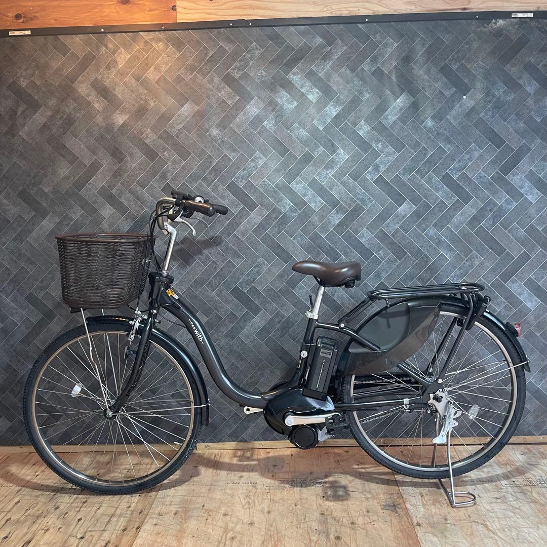 電動アシスト自転車 シティタイプ ブラック 26インチ