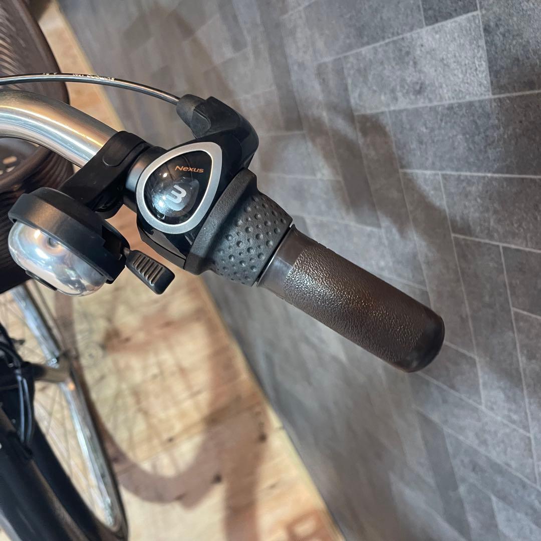 電動アシスト自転車 シティタイプ ブラック 26インチ