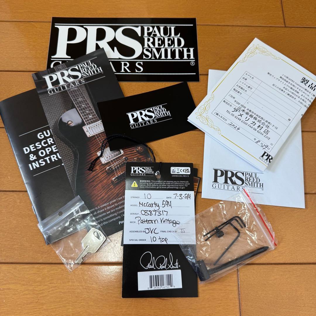 ギター Paul Reed Smith PRS McCarty 594 10Top