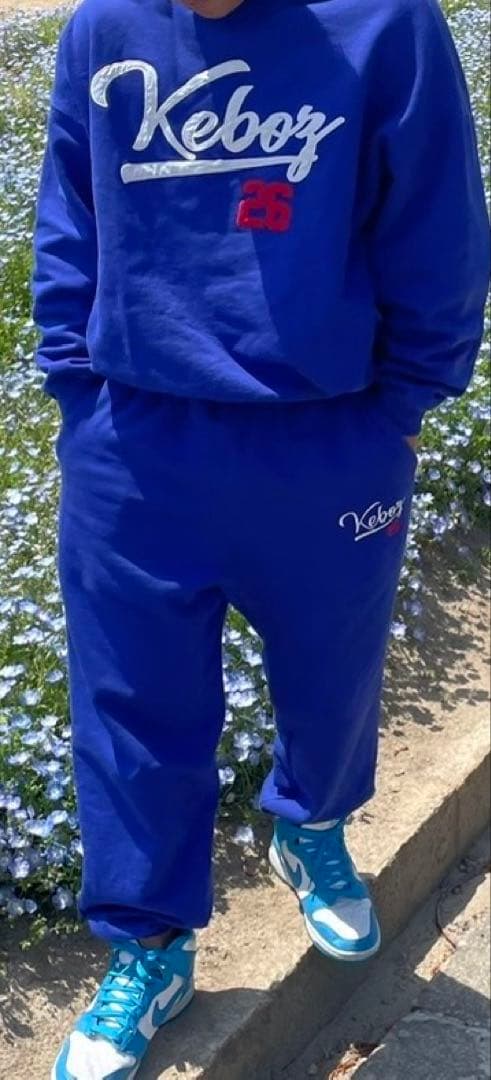 Keboz ケボズ　Keboz×froclubスウェットトレーナー セットアップ