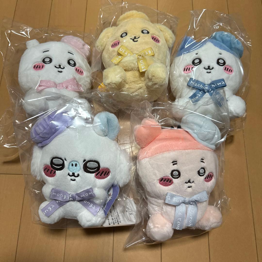 ちいかわ 東京みやげ お座りぬいぐるみ５点セット