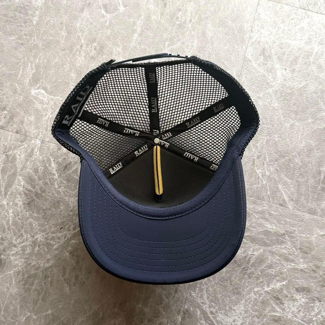 RAID JAPAN レイドジャパン　メッシュキャップ　ロゴ刺繍