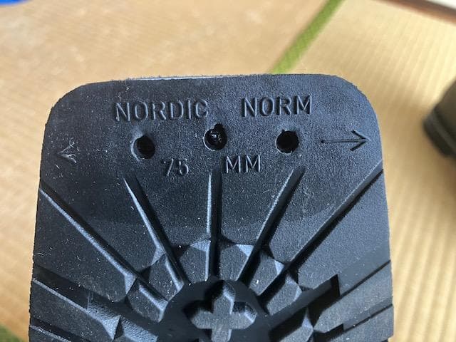 アゾロ 革製テレマークブーツ