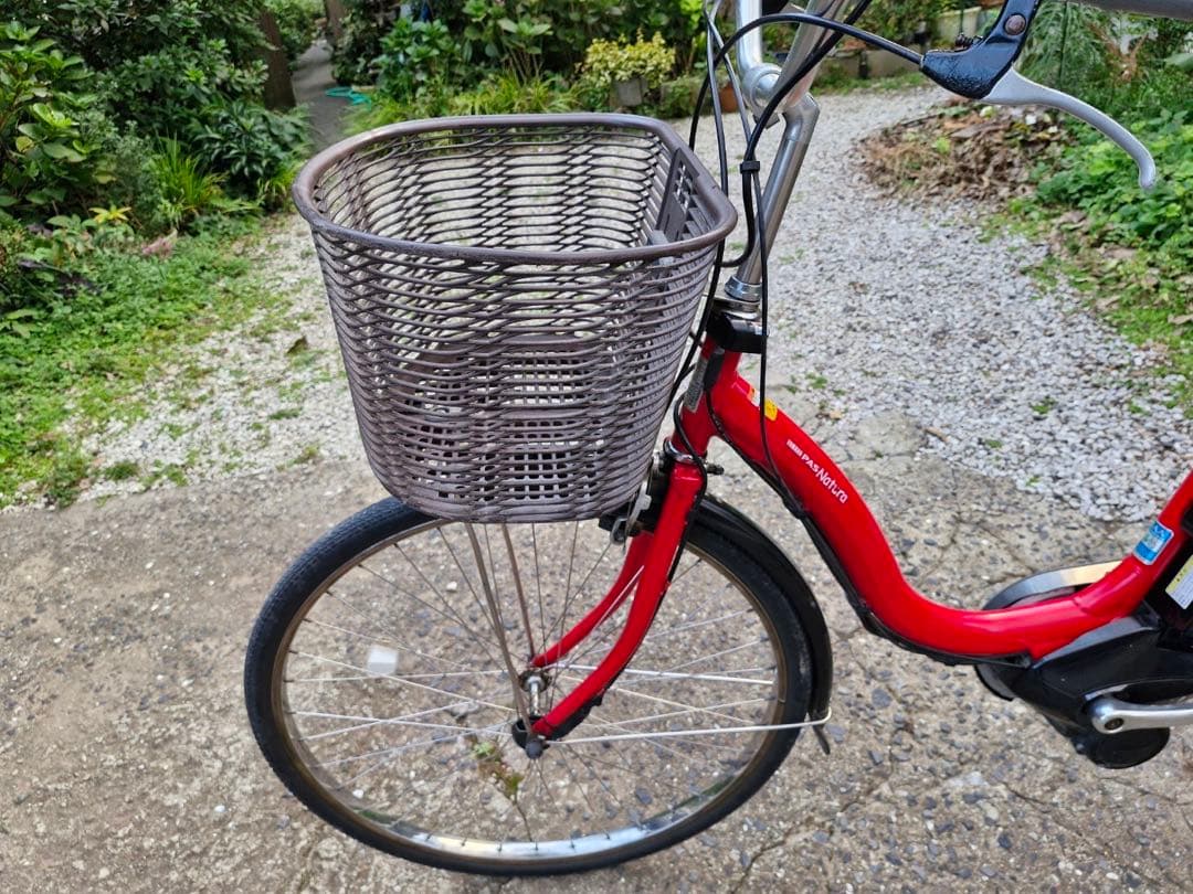 お値下げ！ヤマハ 電動アシスト自転車 赤 pass natura