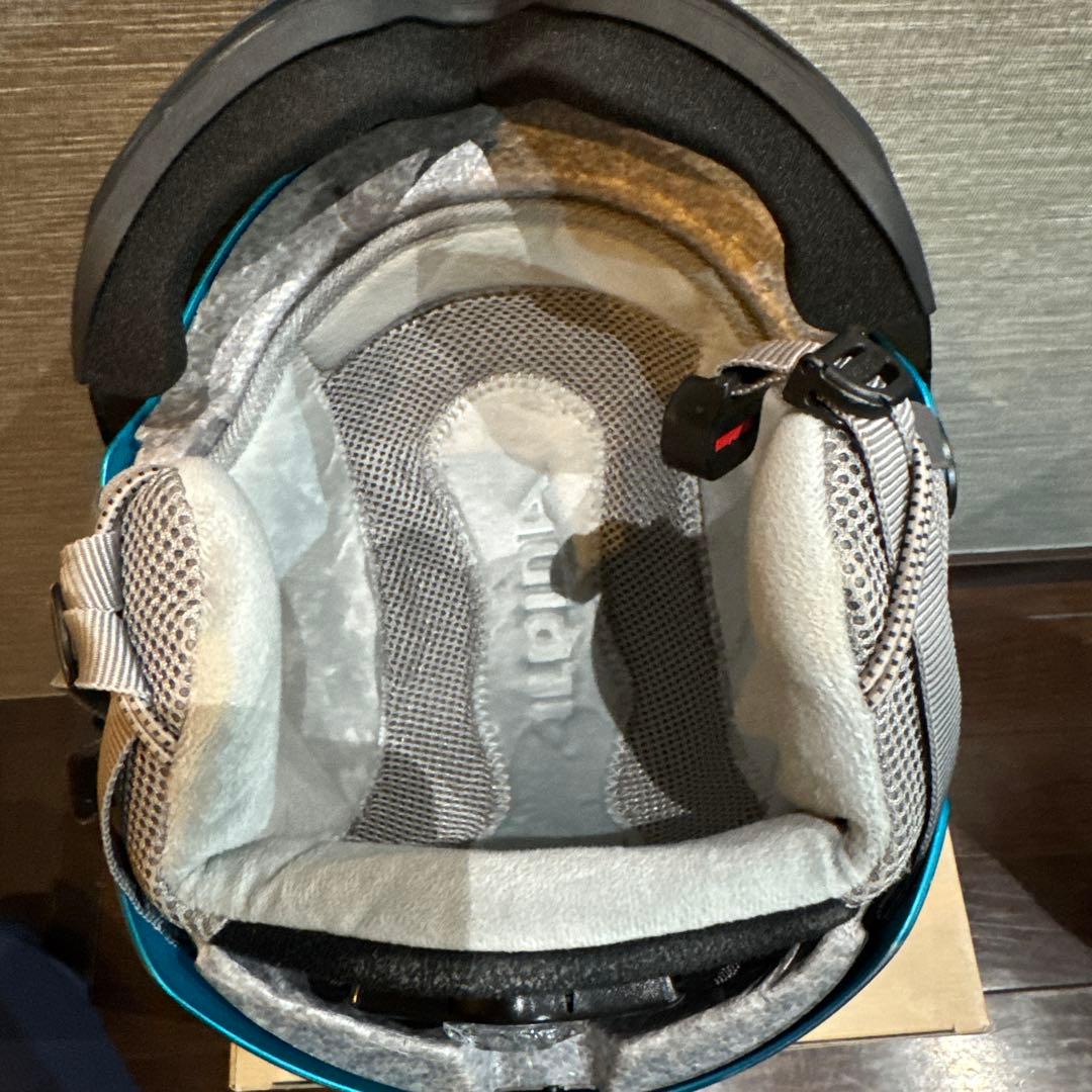 アルピナ　スキーヘルメット　シールド付 ジュニア54-58