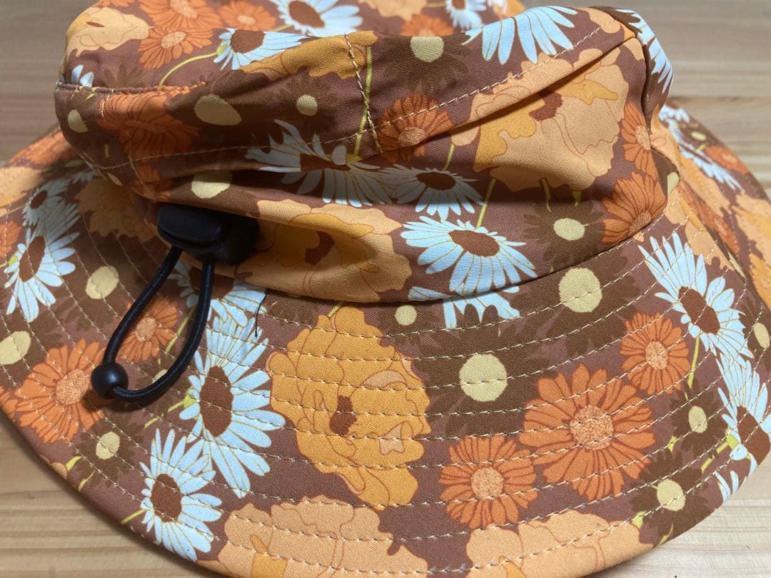 花柄サーフハット