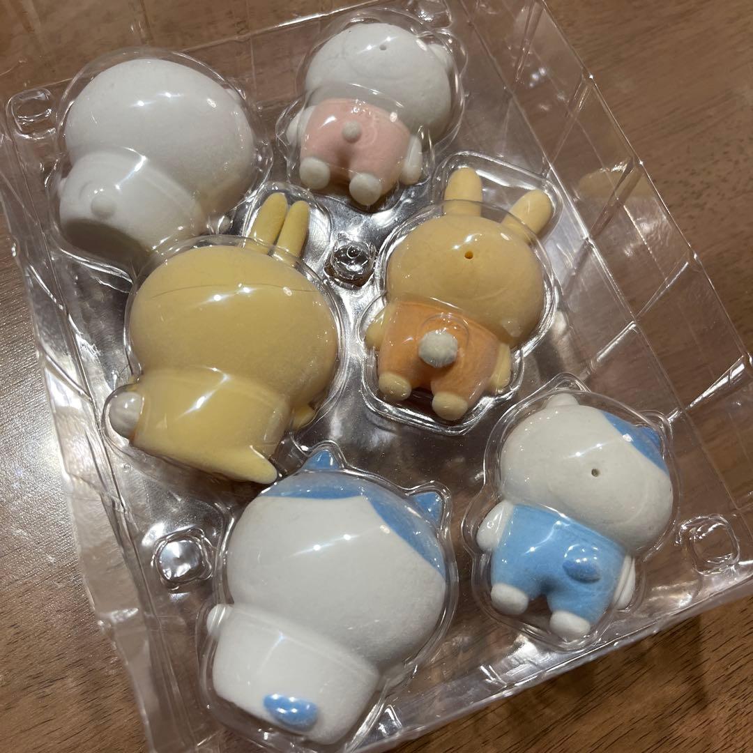 ちいかわ フロッキーフィギュア 6体セット なんとかバニア