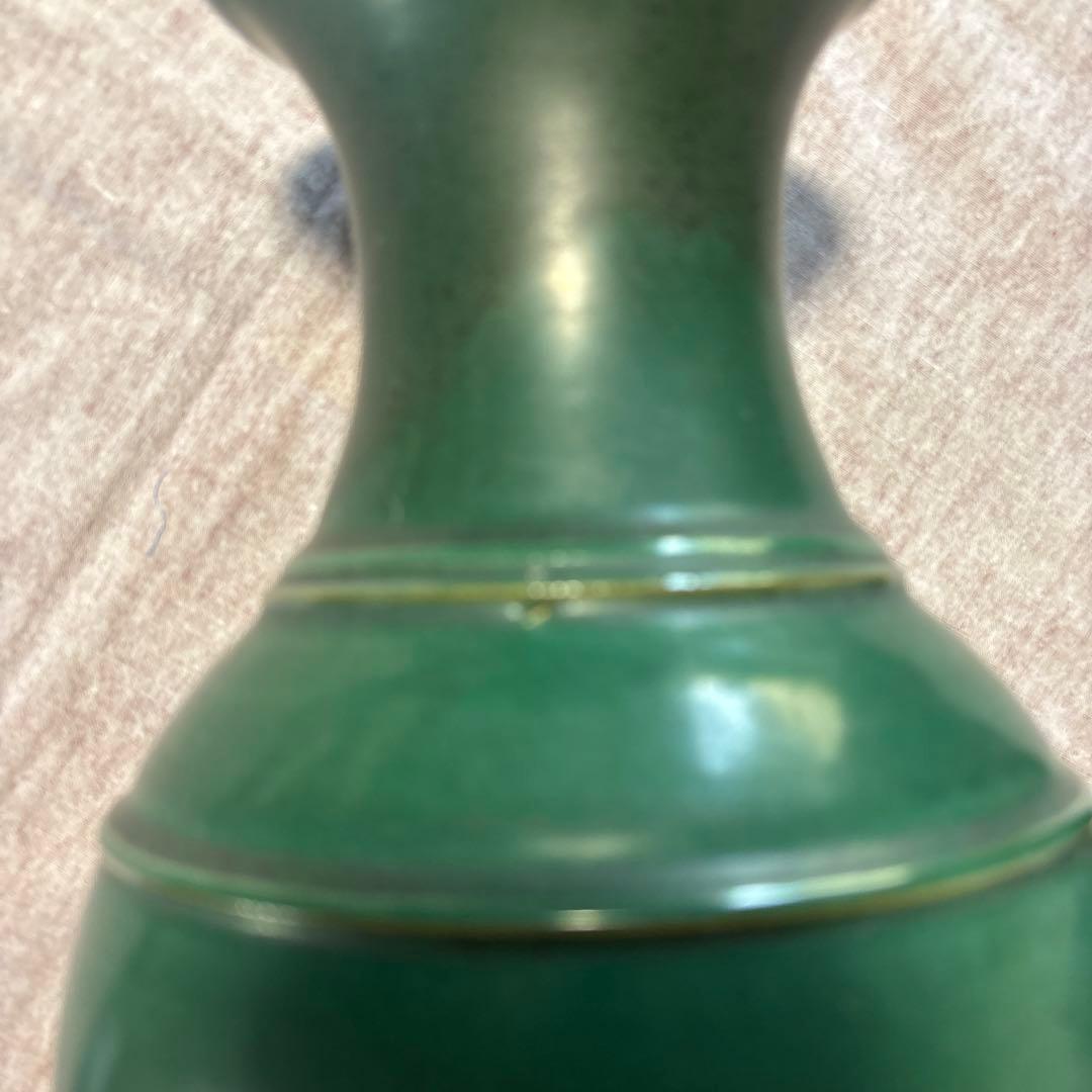 壺（花瓶）上野焼分家企救焼陶器