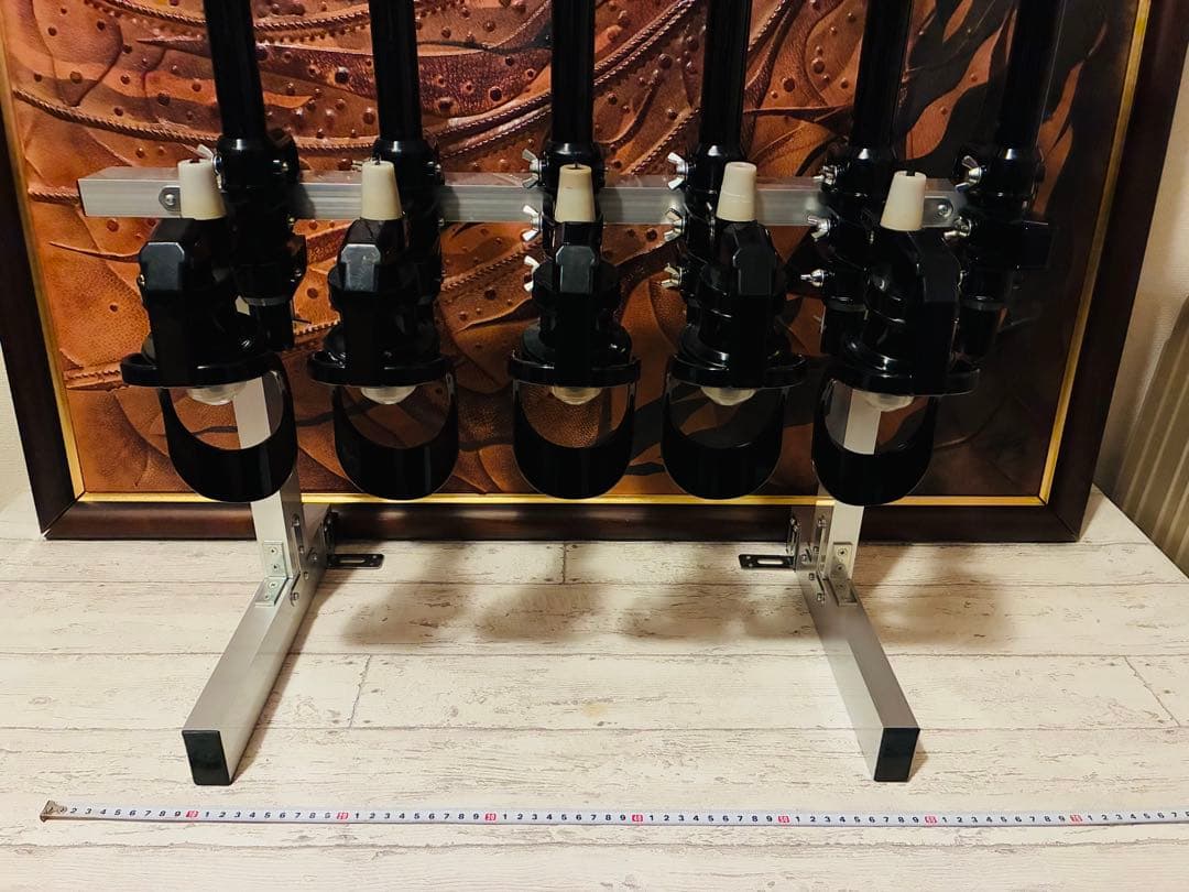 ★【中古美品】超お買得！ワンショットメジャー 台座・本体5個＋予備1個付き★