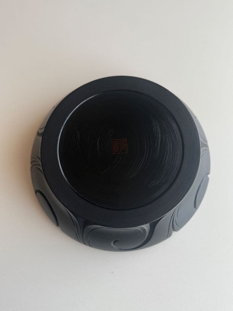 博古堂　鎌倉彫　菓子皿　盆　未使用