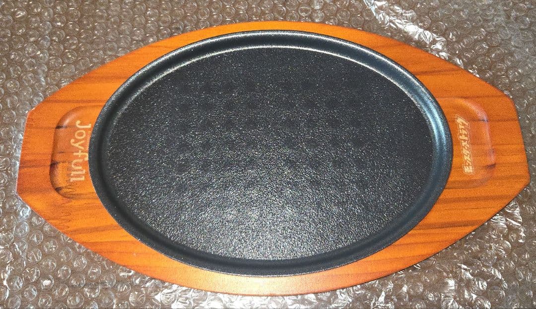 新品 Joyfull モンスト コラボ オリジナル 限定 プレート 鉄板 木皿