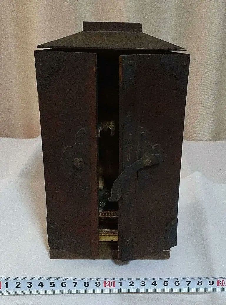 厨子　彩色　荼枳尼天　仏像　神像