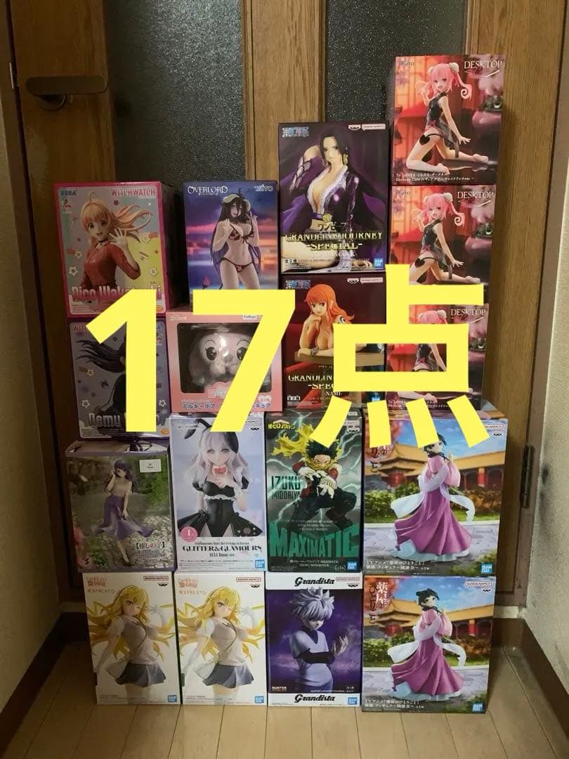 最新 新作 含む プライズ 美少女 フィギュア 17点 まとめ売り セット売り