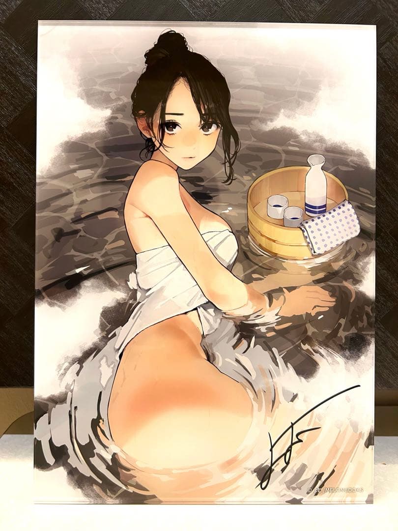 よむ先生 描き下ろし 複製サイン入りプレミアムビジュアルアクリル　C103