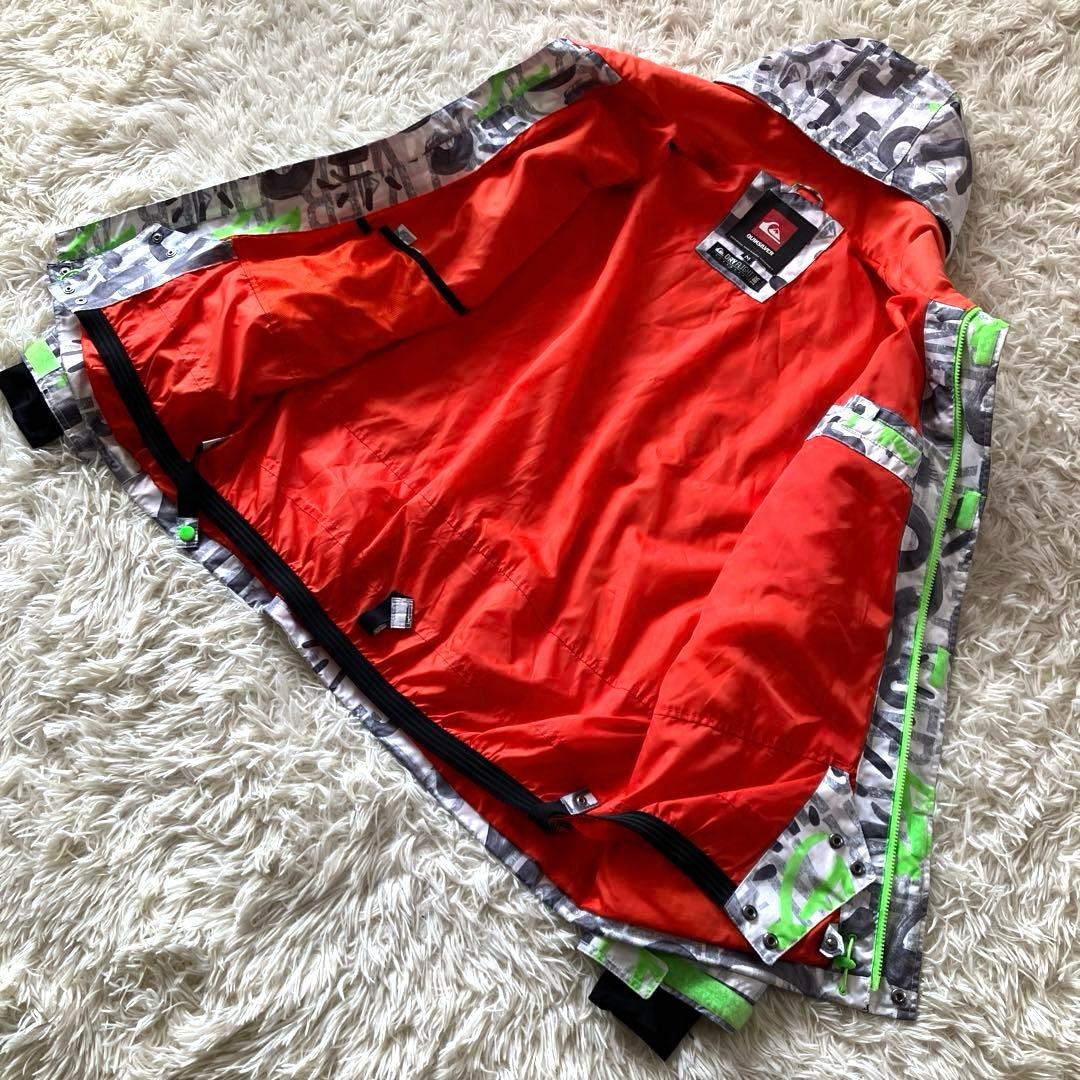 #6N✨ QUICK SILVER✨スキー スノボ ウェア 上下セット メンズM