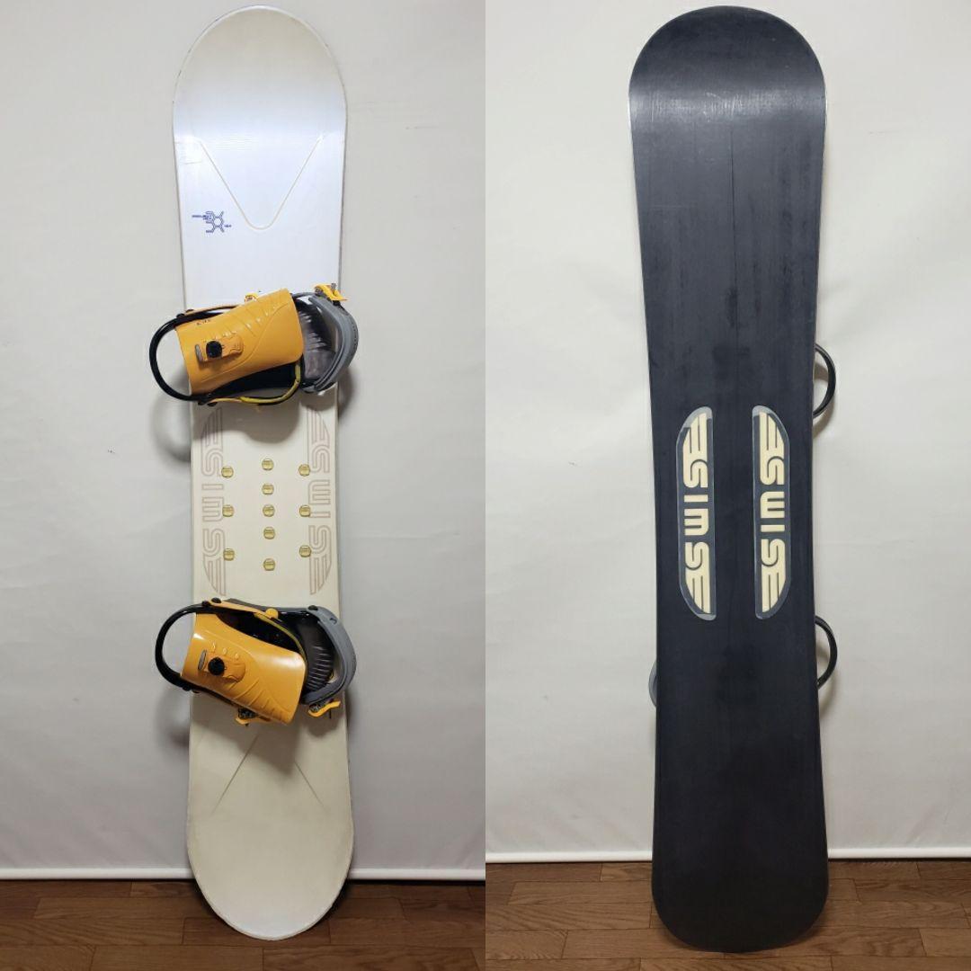 SIMS SALOMON 154cm スノーボードセット