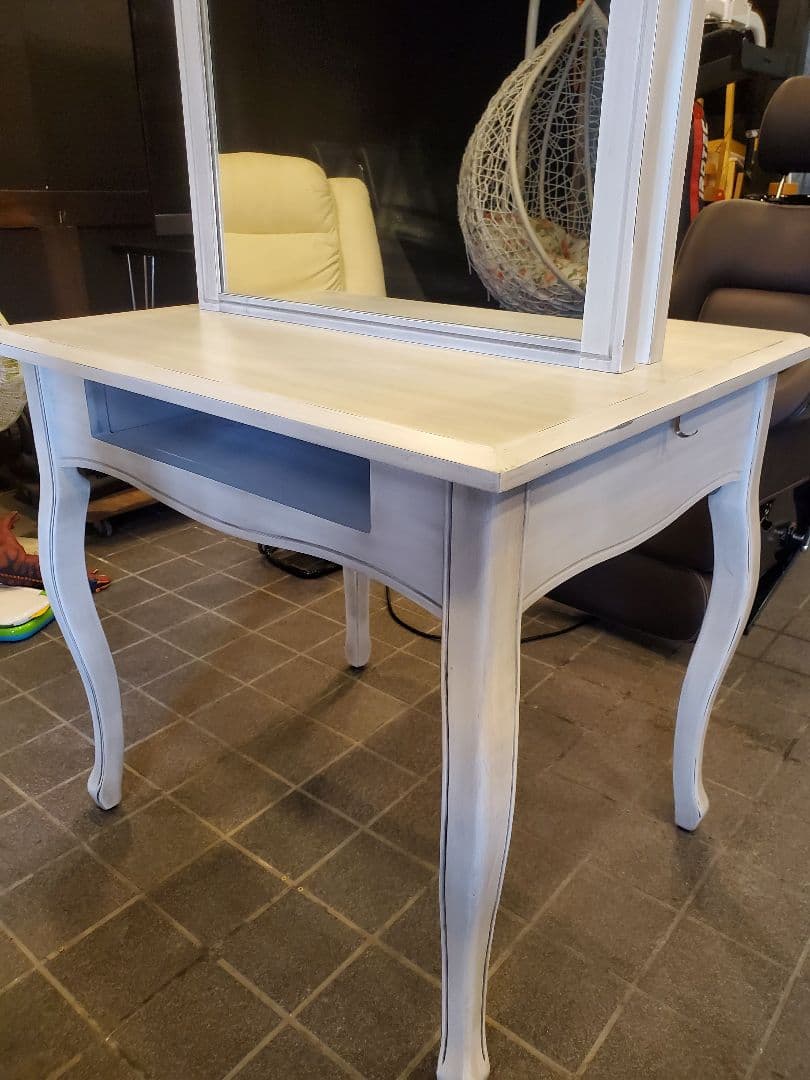 リラクゼーションシャンプーユニット 天然木製両面ドレッサー（直接引き取り)