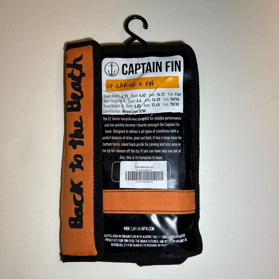 サーフィン・ボディボード CAPTAIN FIN-CF-LAR-GE- 5 FIN 4.75