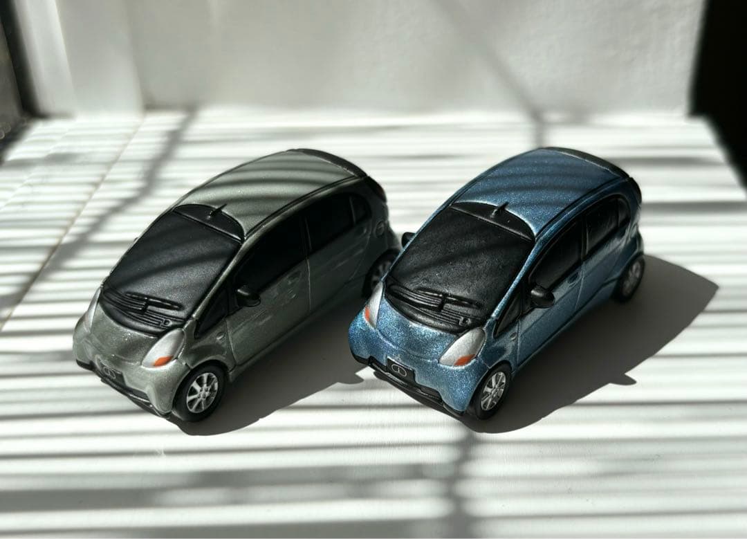 三菱 i 1/64 プルバックカー　非売品