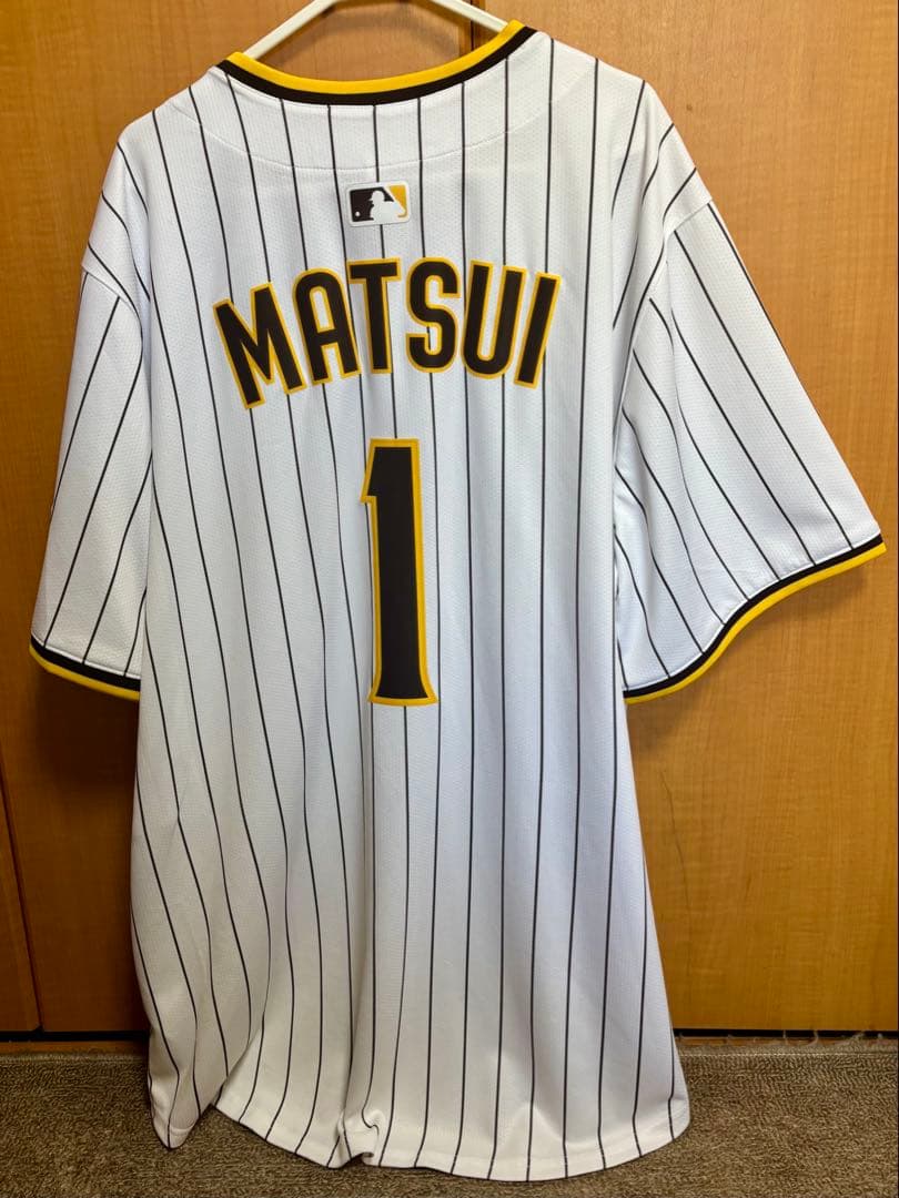 [パドレス ] 定価28000円松井裕樹レプリカ　ユニフォーム XL