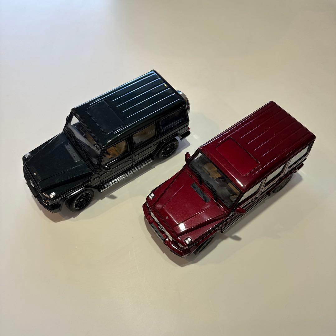 Gクラス　ミニカー 1/18 ベンツ　ゲレンデ　2台セット