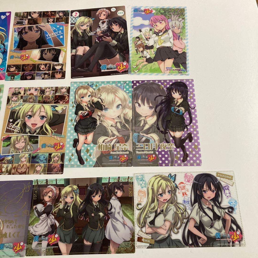 激レア　サイン入り　アニメ　僕は友達が少ない　クリアプレート