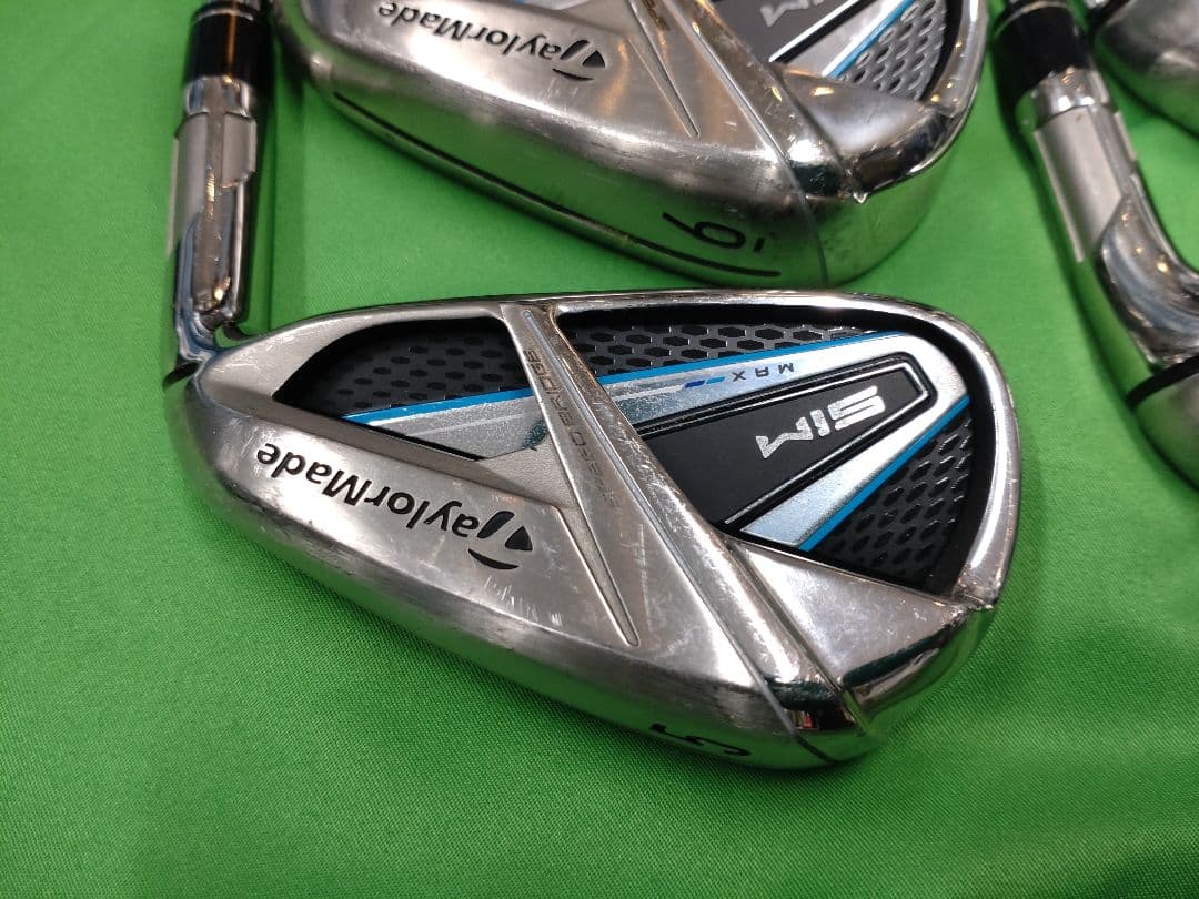 テーラーメイドSIMMAX アイアン 5〜PW　KBS MAX85 R