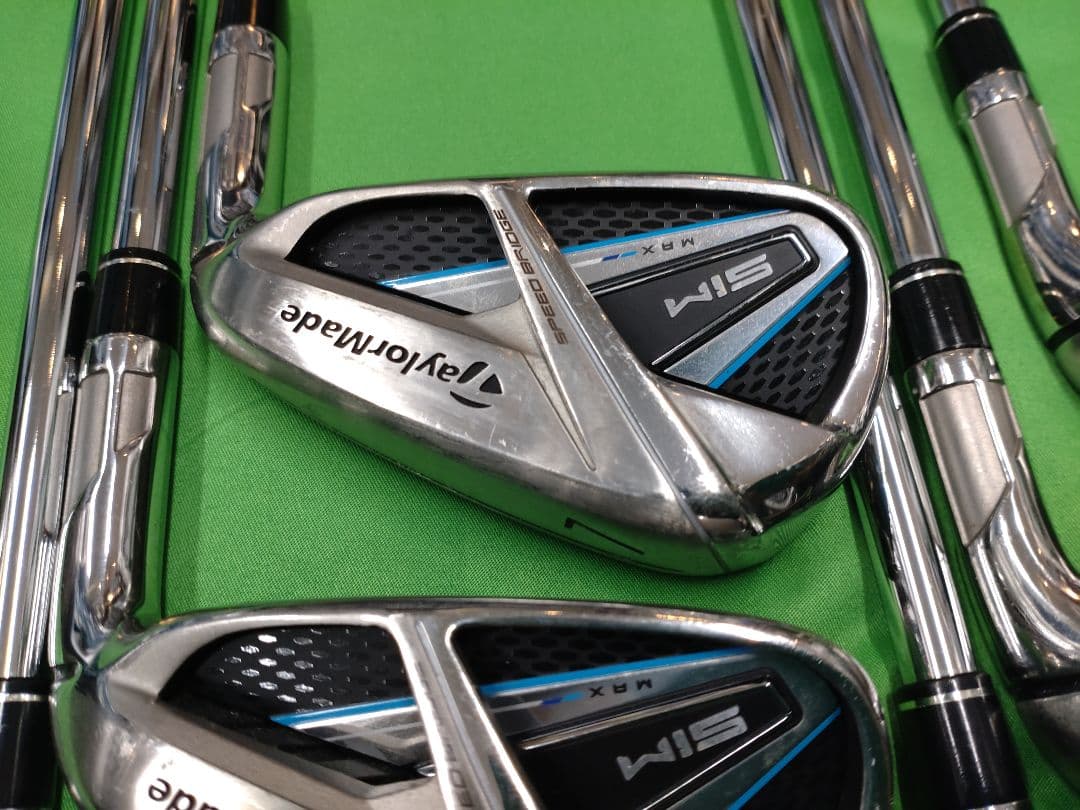 テーラーメイドSIMMAX アイアン 5〜PW　KBS MAX85 R