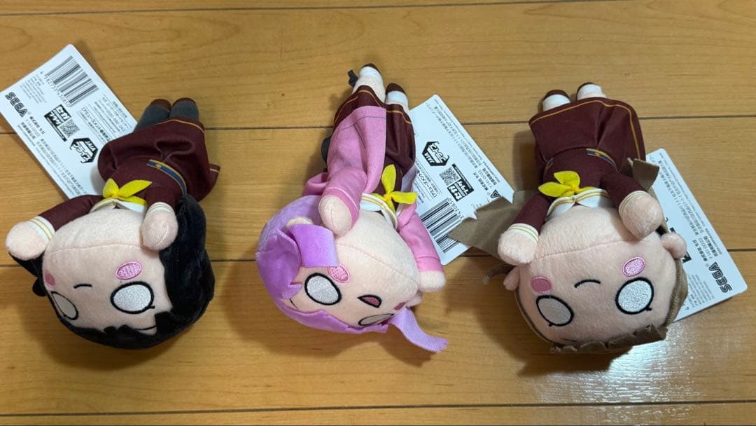 蓮ノ空　寝そべりぬいぐるみ　冬制服　9個セット