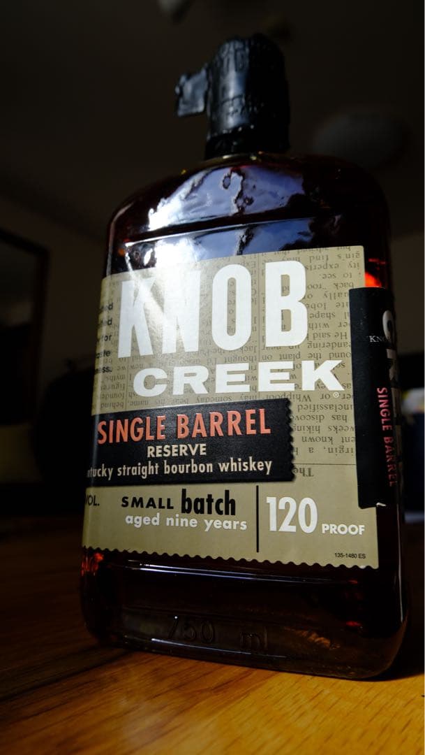ウイスキー Knob Creek Single Barrel Reserve 750ml