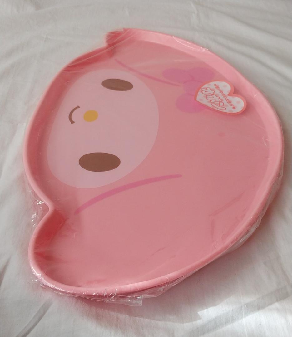 マイメロディ　おぼん　トレイ　フェイス型