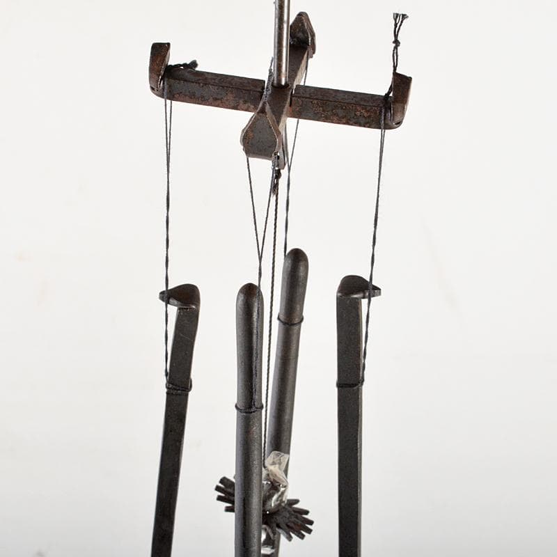 明珍火箸　五十一代　明珍宗之作　火箸風鈴　共箱　M　R6407